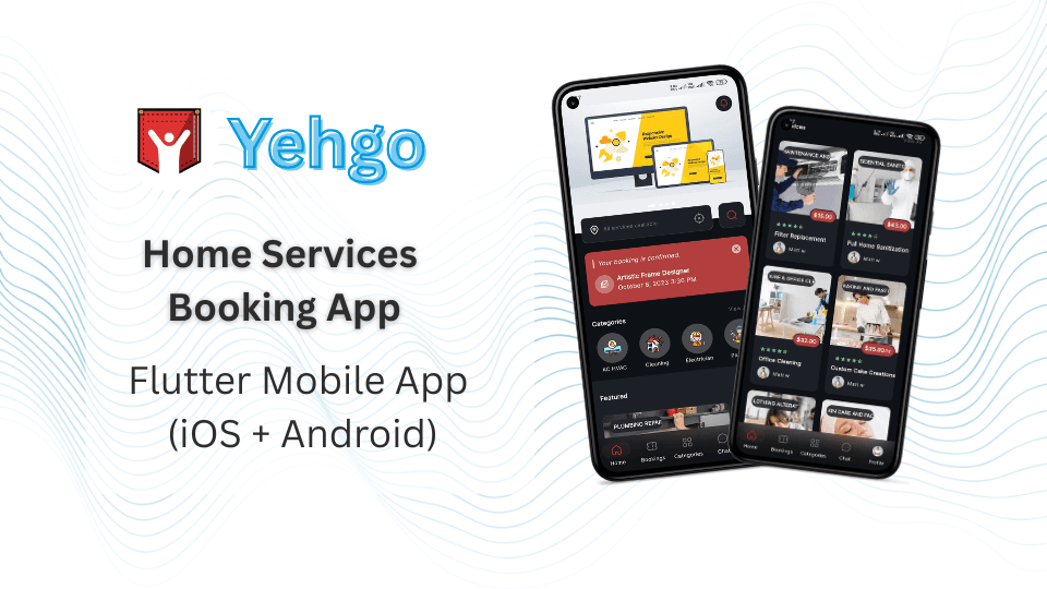 Yehgo customer app preview